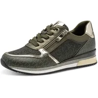 Marco Tozzi Sneaker Damen Weite E Grün/Khaki 39