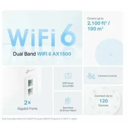 WLAN-Repeater + Router + Access Point TP-Link DECO X10(3-PACK)