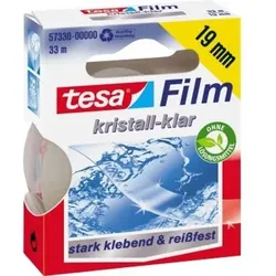 Klebefilm film kristall- klar 57330-00000 19mm x 33m - durchsichtig