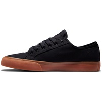 DC Shoes Herren Manual Sneaker, Schwarz Black Gum, 43 EU