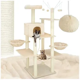 Tectake Lilou 165 cm beige