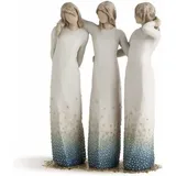 Willow Tree 27368 Figur By My Side, 8,3 x 15,9 x 23,8 cm