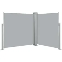 vidaXL Ausziehbare Seitenmarkise 140 x 600 cm anthrazit