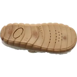 Fischer Markenschuh Mädchen Hausschuh flexi beige - Weiß, 26 EU