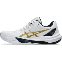 Asics Damen, Sky Elite Ff 3 Sneaker, Weiß Reines Gold, 37.5 37.5 EU
