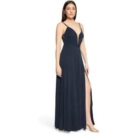 Vera Mont Abendkleid Dunkelblau/Grau 34