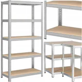 OEM Metallregal für Garage, Keller, Werkstatt, 5 Regalböden, 180 X 90 X 40 cm,