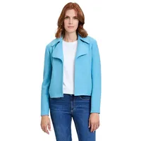 Betty & Co Casual-Jacke mit Kragen in Delphinium Blue