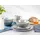 CreaTable Stripes Kombiservice 16-tlg. blau
