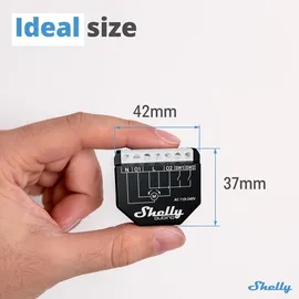 Shelly Qubino Wave Shutter, Schaltaktor mit Strommessfunktion (Shelly_W_Shutter)