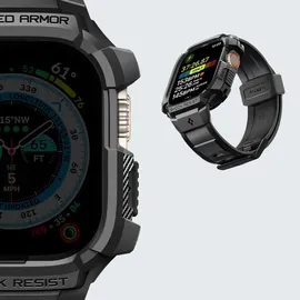 SPIGEN Rugged Armor Pro - black - Apple Watch Ultra 3/2/1 49mm
