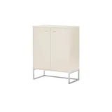 Sofa.de Highboard ¦ creme ¦ Maße (cm): B: 80 H: 105 T: 43