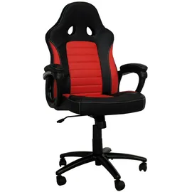 LC-POWER CL-RC-BR Gaming-Stuhl Rot Schwarz