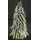 I.GE.A. Künstlicher mini Tannenbaum geeist auf Holzsockel grün 32 cm