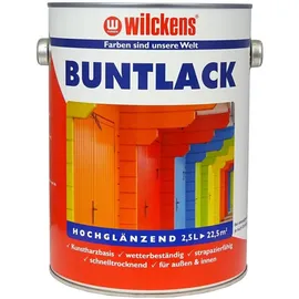 Wilckens Buntlack hochglänzend 2,5 l lichtgrau