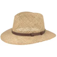 Breiter Strohhut beige M