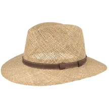 Breiter Strohhut beige M