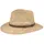 Breiter Strohhut beige M