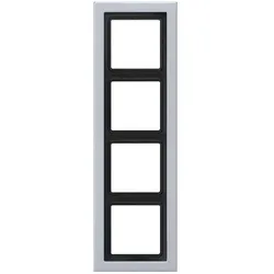 Jung Rahmen 4-fach alu lack ALD 2984-L ALD2984-L