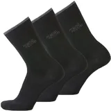 CAMEL ACTIVE Herren Socken 3er Pack Schwarz 39-42