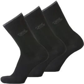 CAMEL ACTIVE Herren Socken 3er Pack Schwarz 39-42