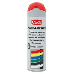 Leucht-Markierfarbe temporär, Marker Paint Leucht-Rot 500ml Spraydose - rot