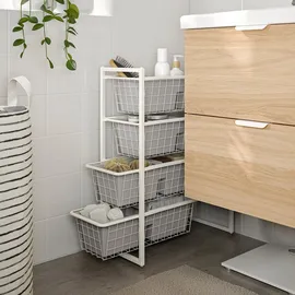 IKEA Fach für Schreibutensilien 35 x 24 x 14 cm 1-tlg. hellgrau