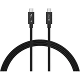 Xlayer USB-C auf USB-C 1 m Schwarz