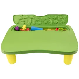 Playtive Knet Set Spieltisch 42 teilig mit Zubehör und 8x Knete