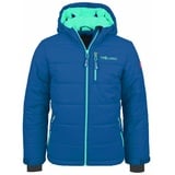 Trollkids Kinder Skijacke/Winterjacke Hemsedal Mitternachtsblau/Minze dunkel, Größe 98 / 98