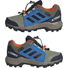 adidas Terrex Gore-Tex Wanderschuh tent green/core black/ray Blue 37 1/3