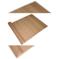 Gravidus Windschutz 90 x 100 cm Braun PVC