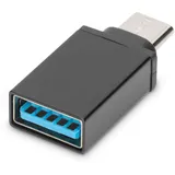 Digitus USB-C auf USB-A Adapter Schwarz