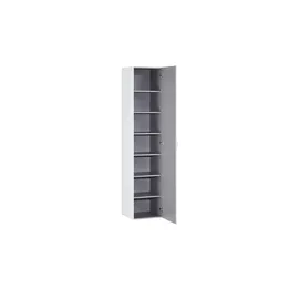 Sconto Schrank 1-türig - grau ¦ Maße (cm): B: 40 H: 185 T: 40.0