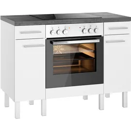 OPTIFIT Küchenzeile Lilly 120 cm weiß