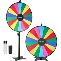 Vevor Glücksrad Drehrad (914 mm) 18 Slots Glücksrad mit