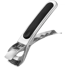 Westmark Ofenzange mit gummiertem Griff 17,5 cm Stahl/Silikon schwarz/silber