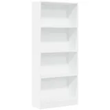 vidaXL Bücherregal 60 x 24 x 143 cm Weiß