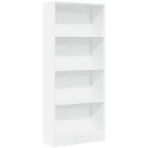 vidaXL Bücherregal 60 x 24 x 143 cm Weiß