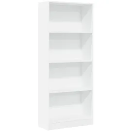 vidaXL Bücherregal 60 x 24 x 143 cm Weiß