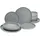 CreaTable Uno Tafelservice 12-tlg. grau