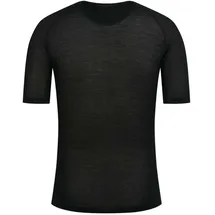 Rapha Merino Lightweight Kurzarm-baselayer Schwarz L