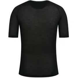 Rapha Merino Lightweight Kurzarm-baselayer Schwarz L