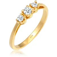 Elli DIAMONDS Ring 585 Gelbgold Verlobungsring in Gold | Gr.: 56