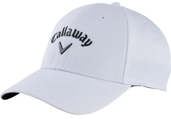 Callaway Cap Liquid Metal weißschwarz - größenverstellbar