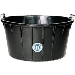 FORMAT Spezialkübel oval schwarz 90 L