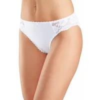 PETITE FLEUR Jazz-Pants Slips 3 St. Weiß 52/54