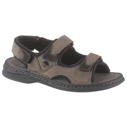Sandale »Franklin«, Sommerschuh, Klettschuh, Freizeitsandale, mit Klettverschlüssen, Gr. 44, grau, , 42981709-44