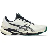 Asics Herren Tennisoutdoorschuhe SOLUTION SPEED FF, CREAM/MIDNIGHT, 42 1⁄2