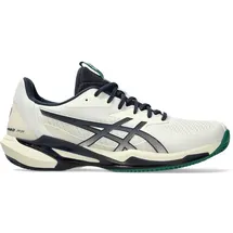 Asics Herren Tennisoutdoorschuhe SOLUTION SPEED FF, CREAM/MIDNIGHT, 42 1⁄2